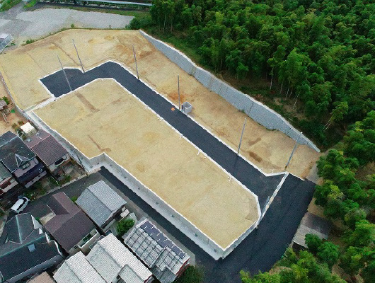 長岡京市今里南平尾宅地開発工事